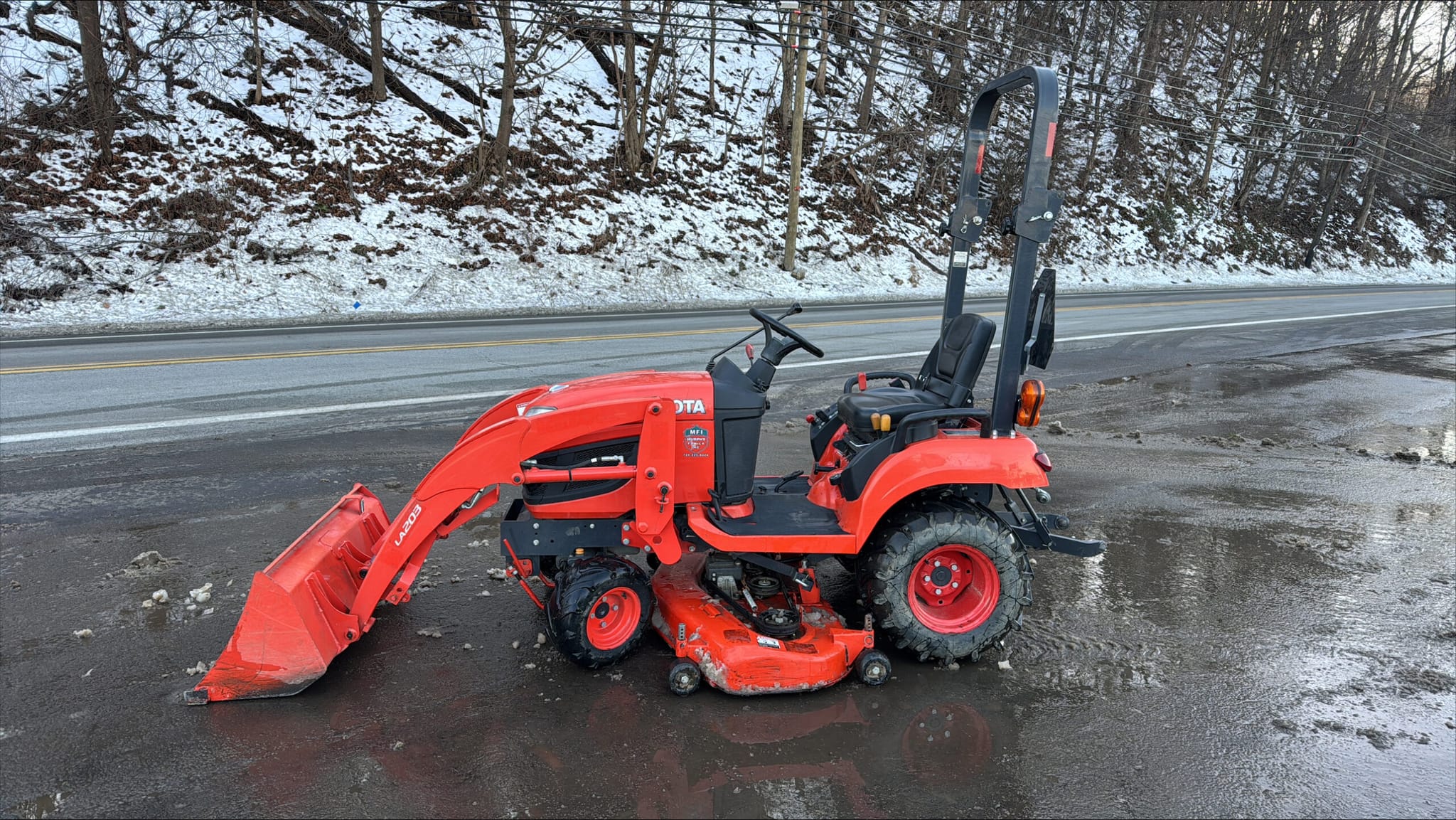 Kubota BX1870 SN: 24256
